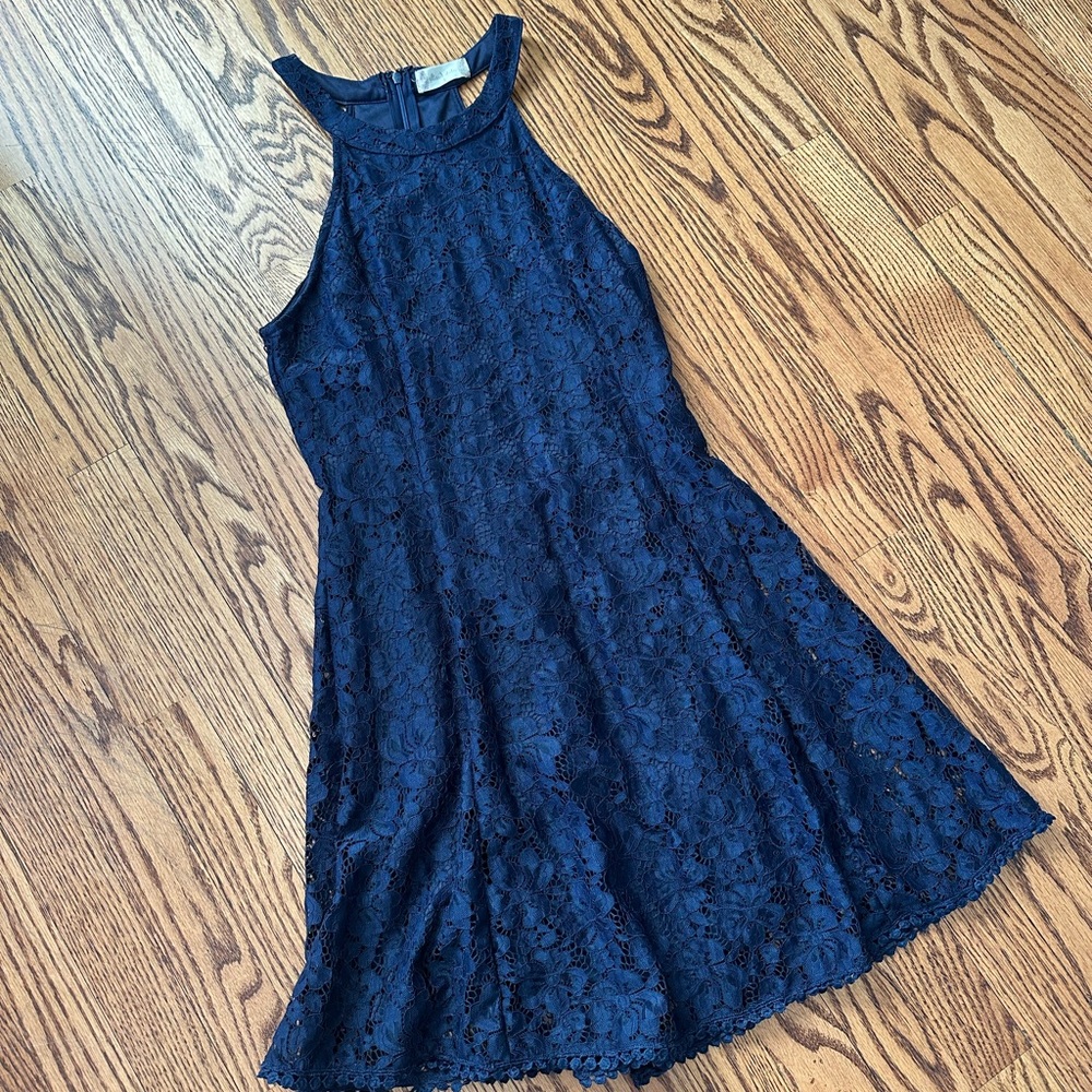 Altar’s State Navy Lace Dress